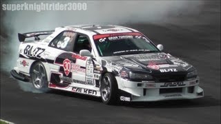 D1GP2012 のむけん選手R34 ラストラン...のはずがまさかの予選落ち 2012.7.22