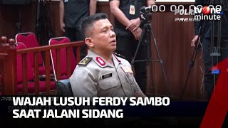 Gak Bersemangat! Penampilan Ferdy Sambo Saat Sidang Kode Etik | tvOne Minute