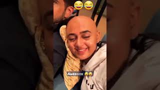 Karan Kundra Tejaswi Prakash Bald Look Funny Video Tejran #tejran #tejaswiprakash #karankundra