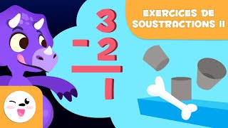 Exercices de soustractions - Apprends à soustraire - Mathématiques pour les enfants