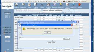 6. Import grades from a spreadsheet (.csv file) into Gradespeed.