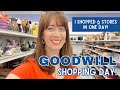 6 Goodwills and Thrift Stores in ONE DAY | Vintage Thrift with Me Haul