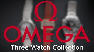 OMEGA Three Watch Collection - One Brand 3 Watch Collection Omega Speedmaster - Seamaster - De Ville