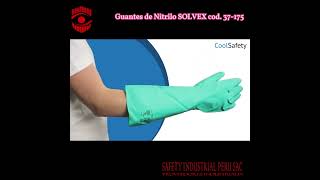 Guantes de Nitrilo SOLVEX COD.: 37-175 marca ANSELL