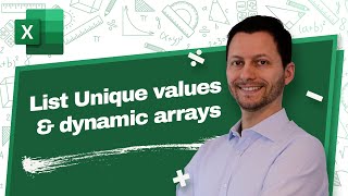 Remove duplicates and create a list of unique values with dynamic arrays (what are dynamic arrays??)