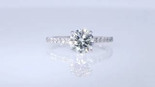 1.51CT Round Brilliant Diamond Engagement Ring GIA Cert/Appr $13k LCRings.com Wholesale Price: $5995