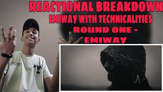 EMIWAY - ROUND ONE || REACTIONAL BREAKDOWN || ALaCRITiC