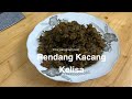 Rendang Kacang Kelisa Kak Yan. Resepi Rendang Yang Patut Dicuba. Tak Sangka Rasanya Sedap Betul|