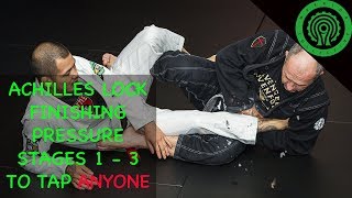 BJJ Leg Locks - Achilles Lock Finishing pressure to Tap ANYONE tutorial