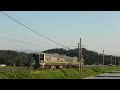 719系5000番台 幹カタy7編成 奥羽本線 普通山形行 置賜～高畠通過【4k】