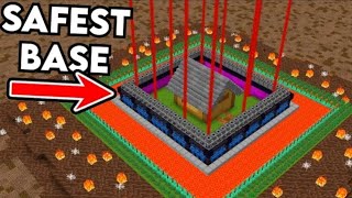 THE MOST SECURE BASE IN MINECRAFT😱