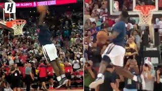 Zion Williamson EPIC Warmup Dunks Before His NBA Debut | July 5, 2019 Summer League