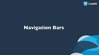 Navigation Bars