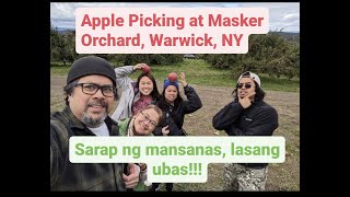 APPLE PICKING MASKER ORCHARD WARWICK NEW YORK | SARAP NG MANSANAS LASANG UBAS!