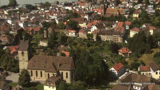 Vorarlberg von oben, Bregenz Oberstadt