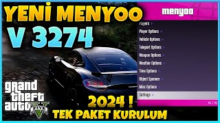 GTA 5 MENYOO MODU KURULUM  | MENYOO MODU NASIL YÜKLENİR SON SÜRÜM  KOLAY KURULUM v3274 | MENYOO 3274