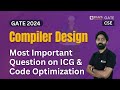 GATE 2024 | Compiler Design | Most Important Question on ICG & Code Optimization | BYJU'S GATE