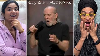 Indians React to George Carlin - Why I Don't Vote