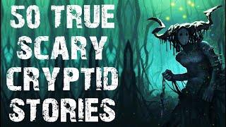 50 TRUE Disturbing Deep Woods & Cryptid Scary Stories In The Rain | Horror Stories To Fall Asleep To