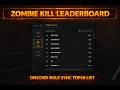 Zombie Kill Leaderboard — FiveM (ESX & QBCore) + Discord Ranks