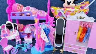 9 Minutes Satisfying with Unboxing Cute Princess Clothes Dress-Up Play set ASMR | Review Toys