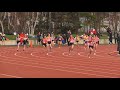 女子4×100mr_1組_第1回空知陸上記録会20180428