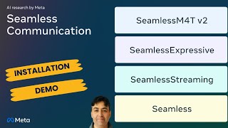 Meta Seamless Model Demo and Installation