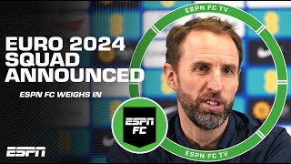 England announces EURO 2024 provisional squad | ESPN FC