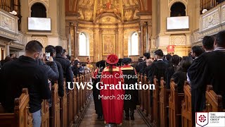 UWS London Campus - Graduation 2023