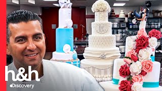 Tres pasteles de boda: Desde el más tradicional al más moderno | Cake Boss | Discovery H\u0026H