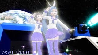 【MMD】公式ニパ子似た子でカラフルポップビート