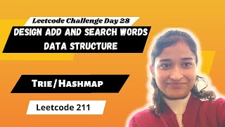 Design Add and Search Words Data Structure 🔥| Leetcode 211 | Hashmap | Trie
