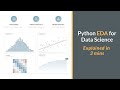 Python EDA Explained in 3 Mins | Exploratory Data Analysis Workflow for Data Science