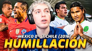 DAVOO XENEIZE REACCIONA A CHILE 7 - 0 MEXICO (COPA AMERICA 2016) - HUMILLACION TOTAL