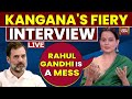 Kangana Ranaut Exclusive Interview LIVE: Kangana's Big Attack On Rahul Gandhi | India Today LIVE