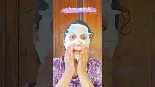 🤩നീ ശൂപ്പർ ആഹ് ഡാ‼️Zudio ₹49sheetmask review in malayalam #sheetmasks#review #shortsvideo #subscribe