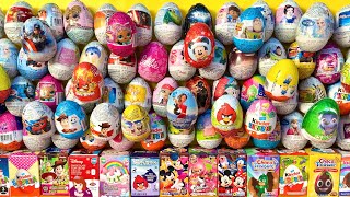 OVER 100 Chocolate eggs surprise Mystery Blind Boxes | ASMR Oddly Satisfying Relaxing sounds