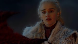 Dany burns the Night King | Game of Thrones Season 8