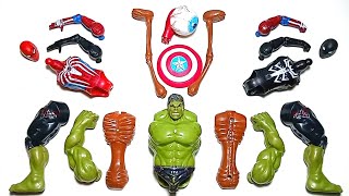 ASSEMBLE SUPERHERO TOYS SPIDER-MAN, HULK, SIREN HEAD, MILES MORALES AVENGERS