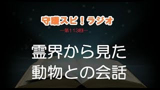 【守護スピ！ラジオ】霊界から見た動物との会話