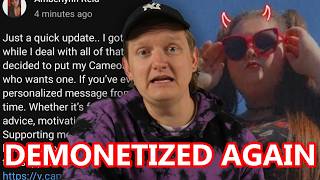 AMBERLYNN IS DEMONETIZED AGAIN