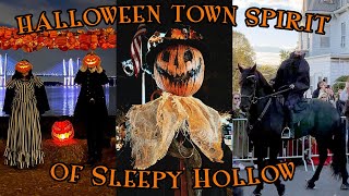 VISIT SLEEPY HOLLOW NY🎃Halloween Town Spirit🎃Spooky October Events!