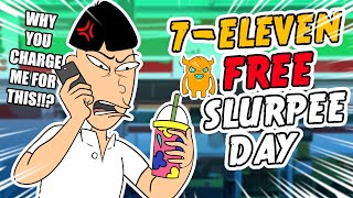 7-Eleven Free Slurpee Day Prank (Buk Lau)