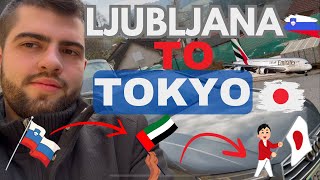 SLOVENIA TO JAPAN MY FIRST VLOG