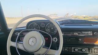 Performance Vintage International California 1968 Mercedes 280SE 4 Speed Standstill Acceleration 3