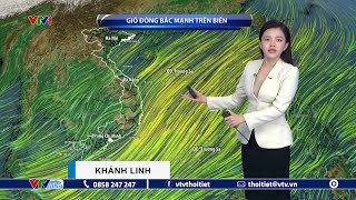 Dự báo thời tiết 9h10 - 16/01/2025 | Gió Đông Bắc vẫn mạnh | VTVW