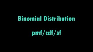 Calculating Binomial Distribution Probabilities with Python | Scipy