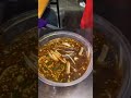 Yummy Chinese street food - 螺蛳粉 (Luosifen) Spicy Chinese snail rice noodles 爆肚粉丝 #Shorts