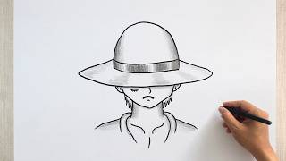 Luffy Drawing Easy