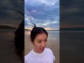 每次出门旅行be like 精神状态belike 一种平静的疯癫感 内容过于真实 夕阳 海滩